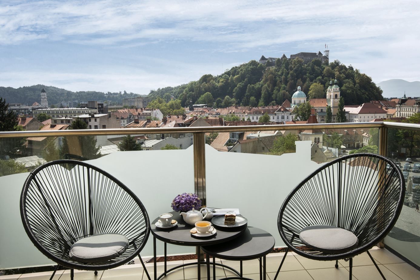 City Hotel Ljubljana view