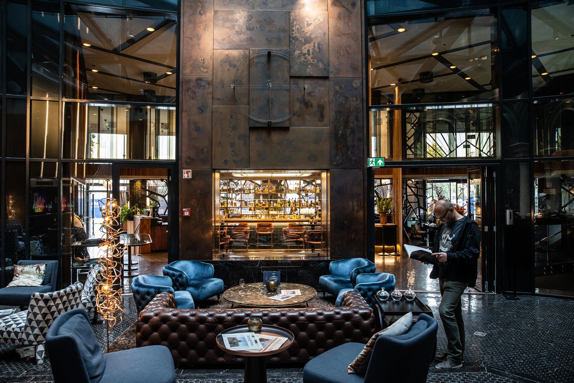 Hotel Clark Budapest art corner