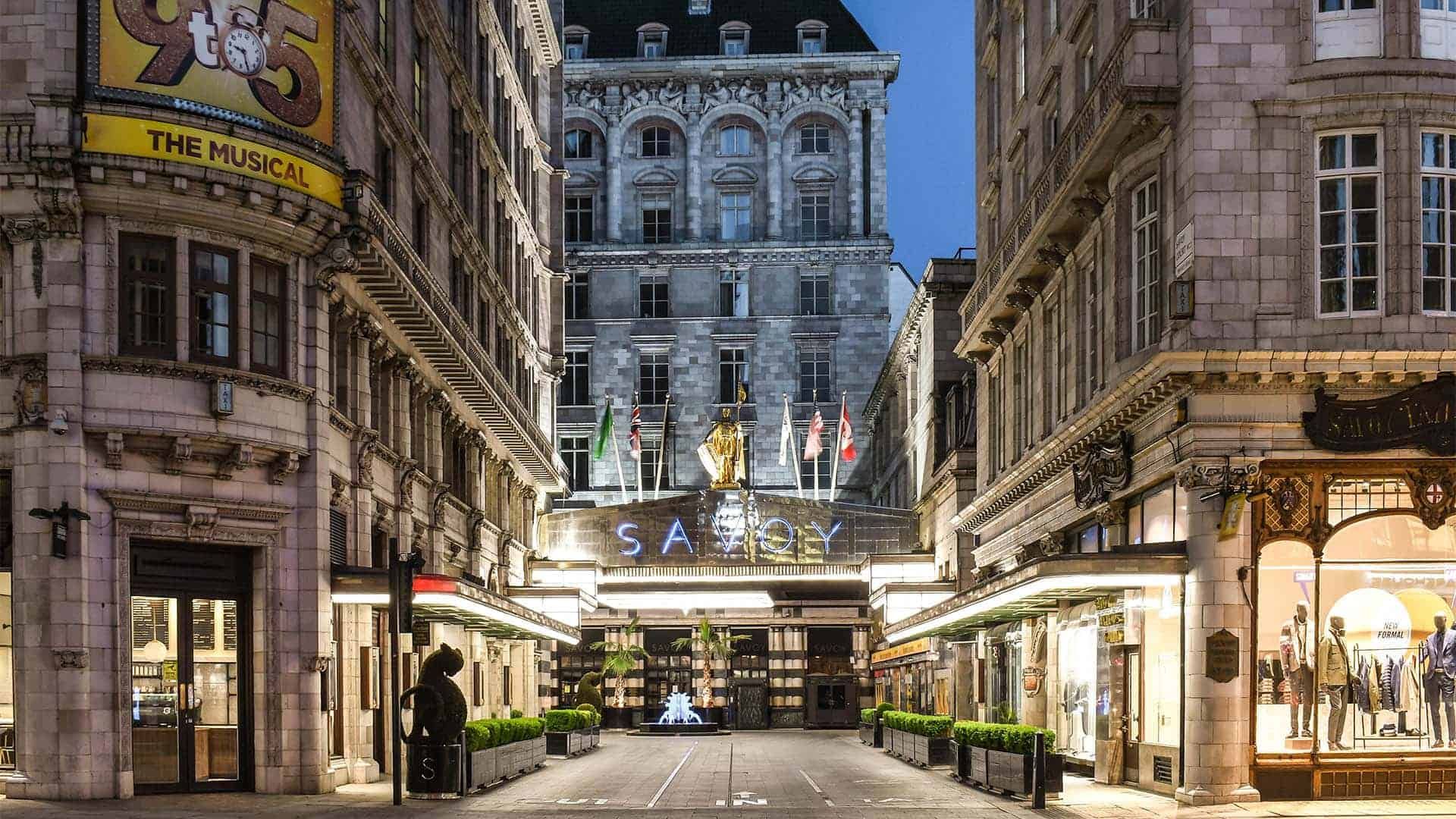 The Savoy outside